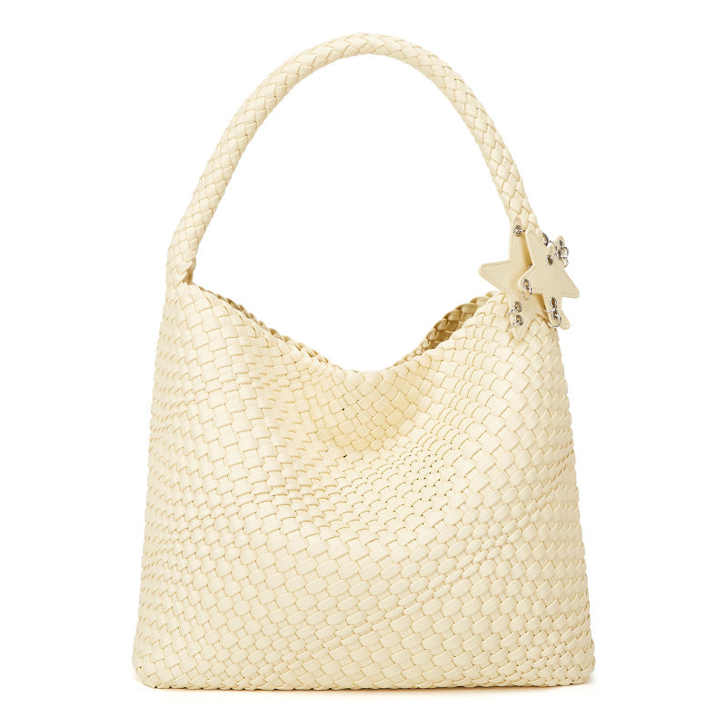 Premium Hand-woven Shopper Bag with Large Capacity