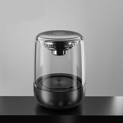 Portable Bluetooth Speaker with Powerful Bass and LED Light