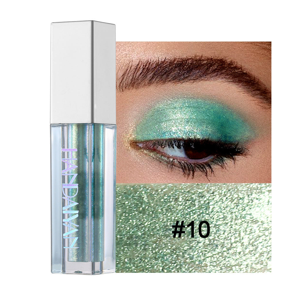 HANDAIYAN Eye Shadow Marble Liquid Eye Shadow Color Shine Diamond Chameleon Pearl Liquid Eye Shadow - Korvel