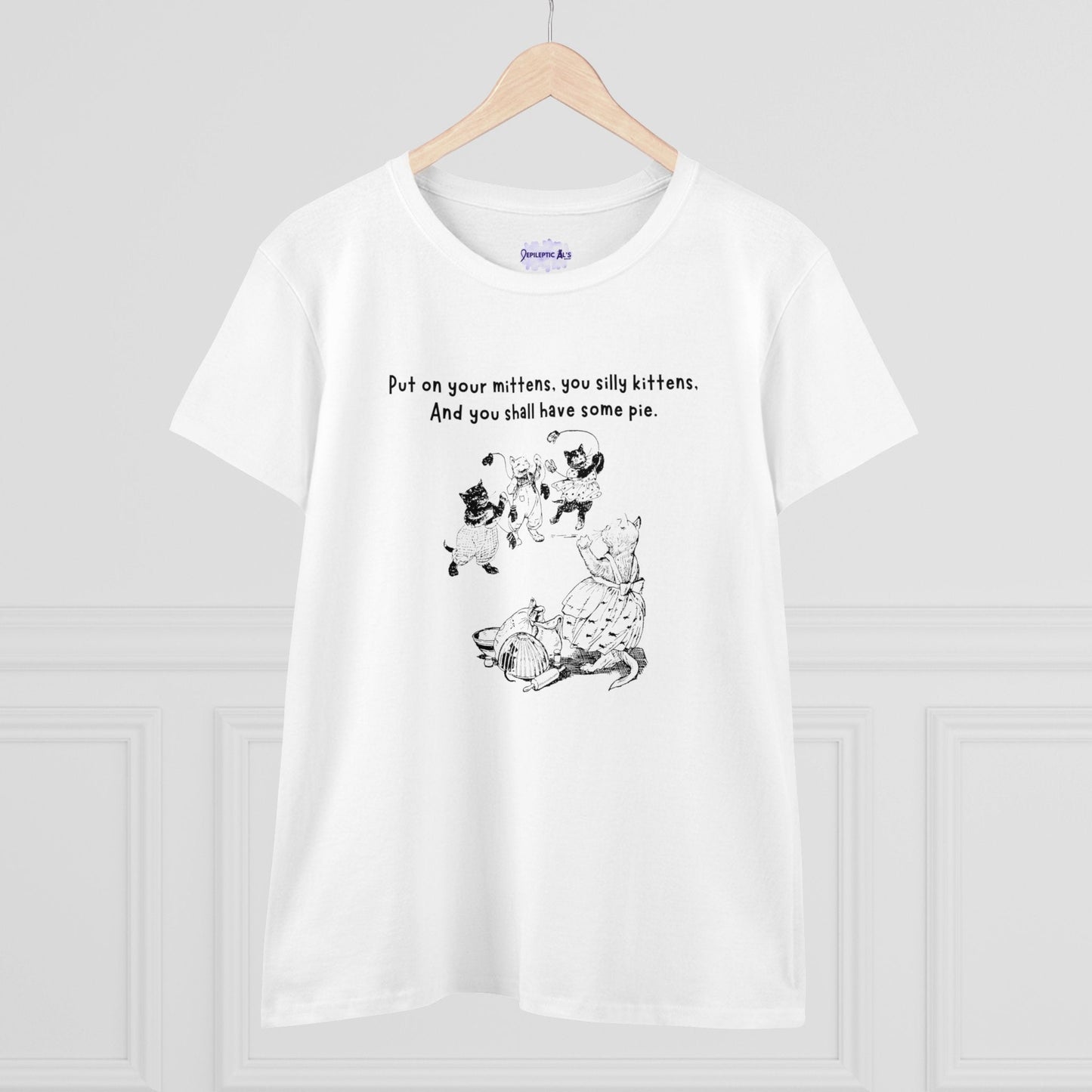 Charming Kittens Women's Cozy Cotton Tee - Korvel