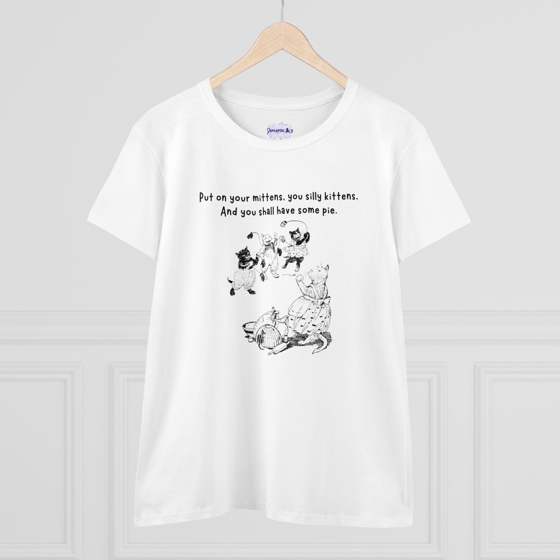 Charming Kittens Women's Cozy Cotton Tee - Korvel