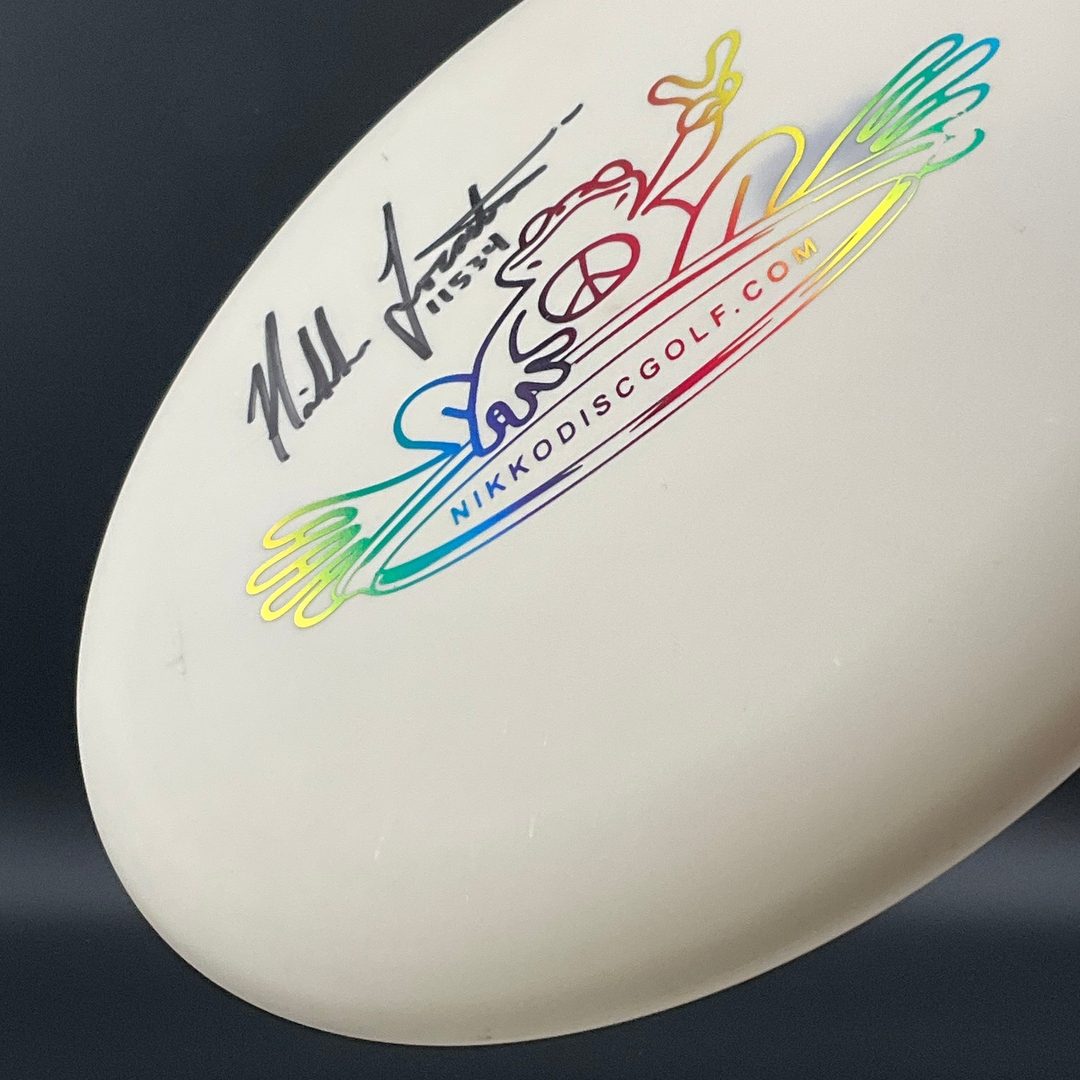 Super Stupid Soft Wizard Disc - Signed by Nikko Locastro