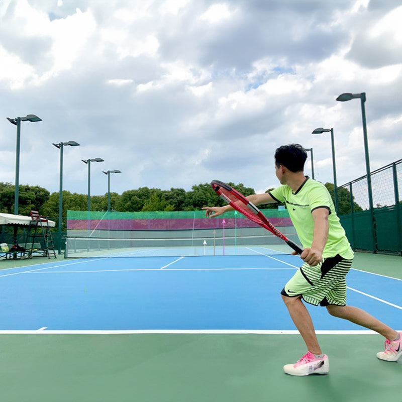 Portable Tennis Topspin Whistle Hitting Trainer - Ideal for Beginners' Swing Aid - Korvel
