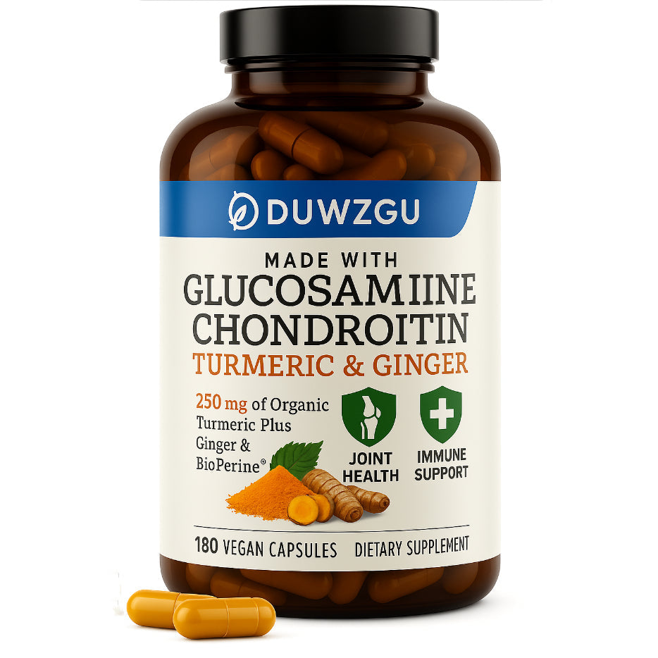 Tabletas de Jengibre con Glucosamina y Condroitina Premium