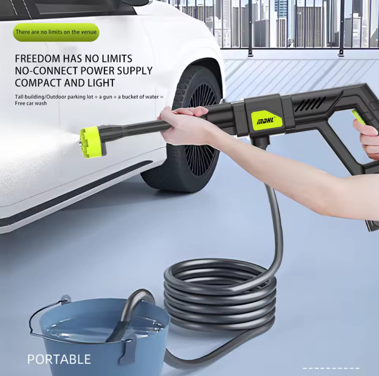 PowerSpray Cordless Washer - Korvel