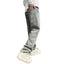 Trendy Jacquard Full Print Jeans for Men