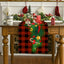 Elegant Christmas Tablecloth with Bell Print