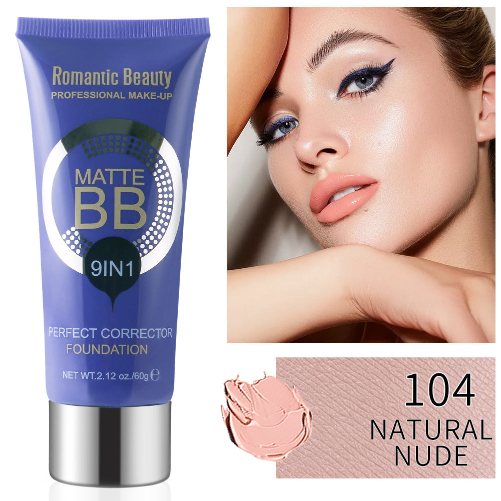 Omantic Beauty Liquid Foundation To Beautify Facial Pores Concealer Not Easy To Take Off Makeup BB Cream - Korvel