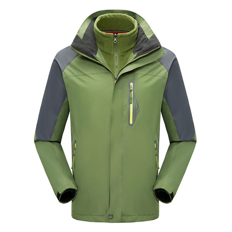 Three-in-One Winter Shell Jacket - Windproof & Waterproof