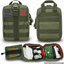 Bolsa de Primeros Auxilios Táctica Pequeña XGear - Pouch IFAK Premium