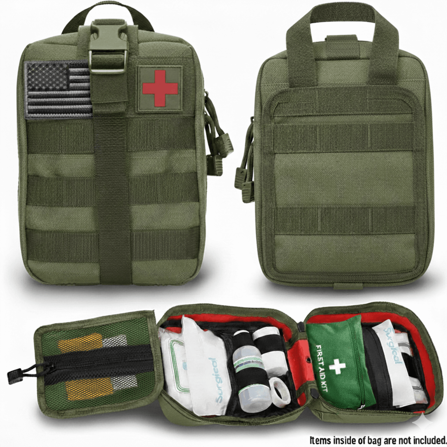 Bolsa de Primeros Auxilios Táctica Pequeña XGear - Pouch IFAK Premium
