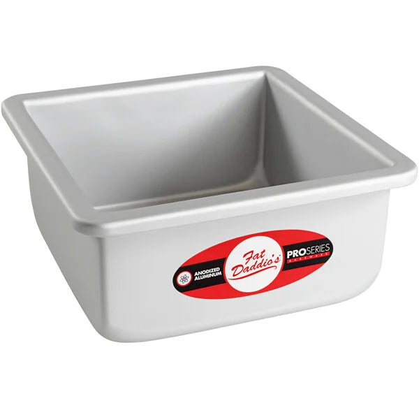 Fat Daddio's Premium Square Aluminum Bakeware Pans