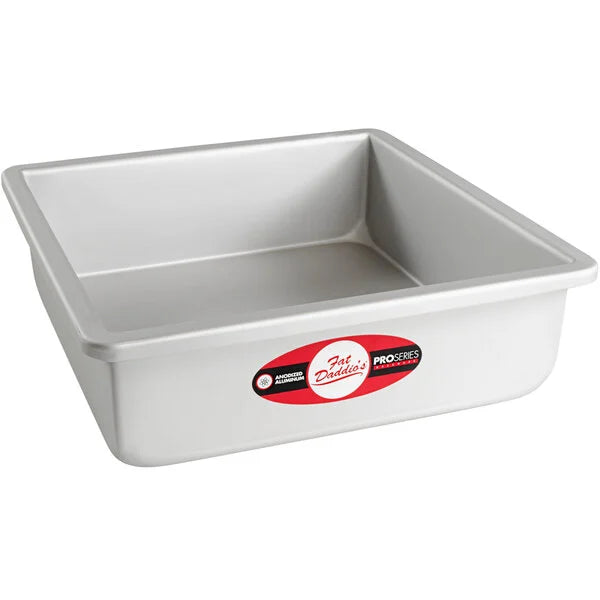 Fat Daddio's Premium Square Aluminum Bakeware Pans
