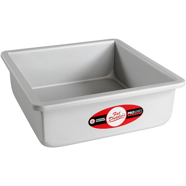 Fat Daddio's Premium Square Aluminum Bakeware Pans