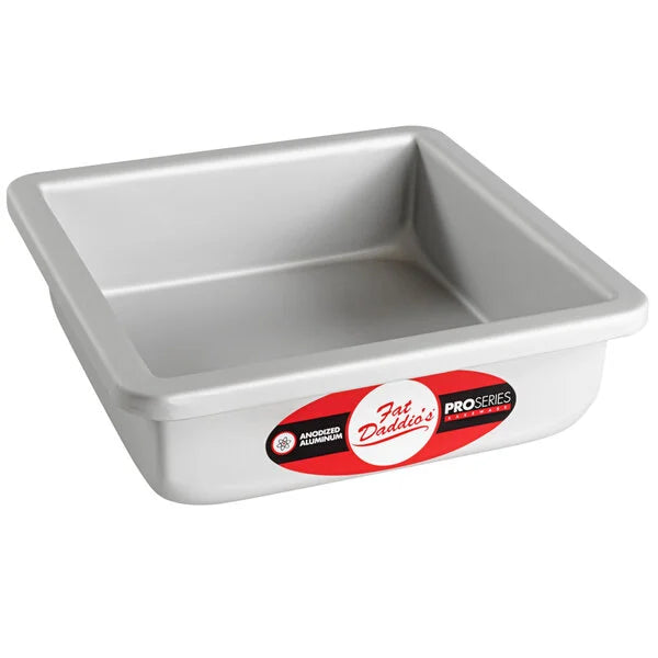 Fat Daddio's Premium Square Aluminum Bakeware Pans