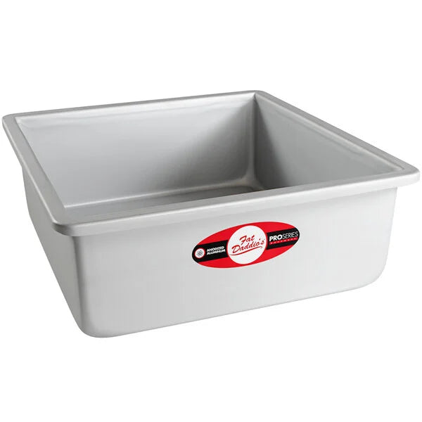 Fat Daddio's Premium Square Aluminum Bakeware Pans