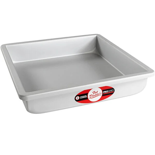 Fat Daddio's Premium Square Aluminum Bakeware Pans