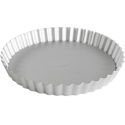 Fluted Tartlet / Quiche Pan with Removable Bottom - 8 Sizes