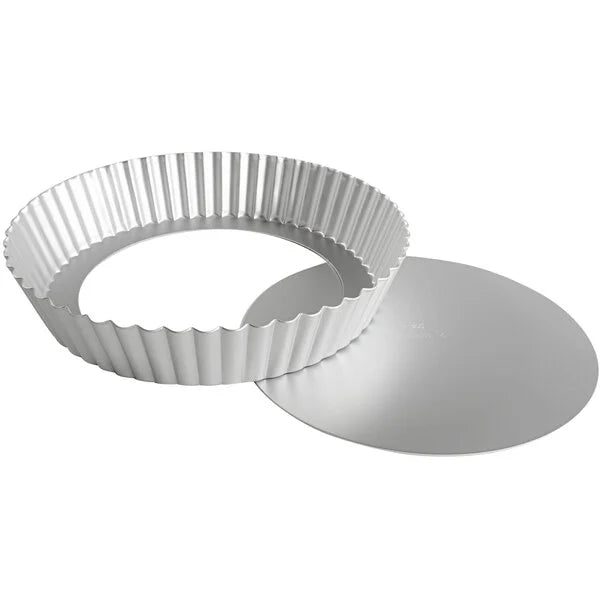 Fluted Tartlet / Quiche Pan with Removable Bottom - 8 Sizes
