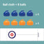 Tabletop Curling Game Set Mini Shuffleboard Fun Board Games for Adults Kids Families Gifts Shuffleboard Curling Accessories - Korvel