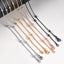 Fashion stainless steel round snake bag bead chain multi-color accessory chain necklace collarbone chain - Korvel