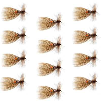 Hornberg Classic Trout & Bass Streamer Flies - 12 Pack, Size 12 - Korvel