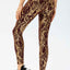 Slim Fit Animal Print Sports Leggings