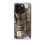 Trendy Cool Circuit Board Phone Case Apple 14 Glass Case iPhone 15 Protective Cover - Korvel