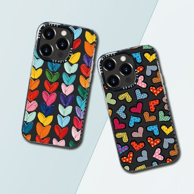 Coque iPhone transparente élégante avec design artistique