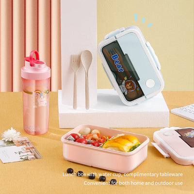 Cartoon fashion leak-proof sealed microwaveable lunch box lunch box lunch box - Korvel