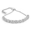 Bracelet Bolo en Argent Sterling .925 avec Diamants en X
