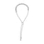 Bracelet Bolo en Argent Sterling .925 avec Diamants en X