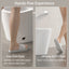 ST-GP-01 Smart Toilet with Heating, Portable Toilet with Automatic Opening and Closing, 1.28GPF Water Tank Free Toilet, White - Korvel