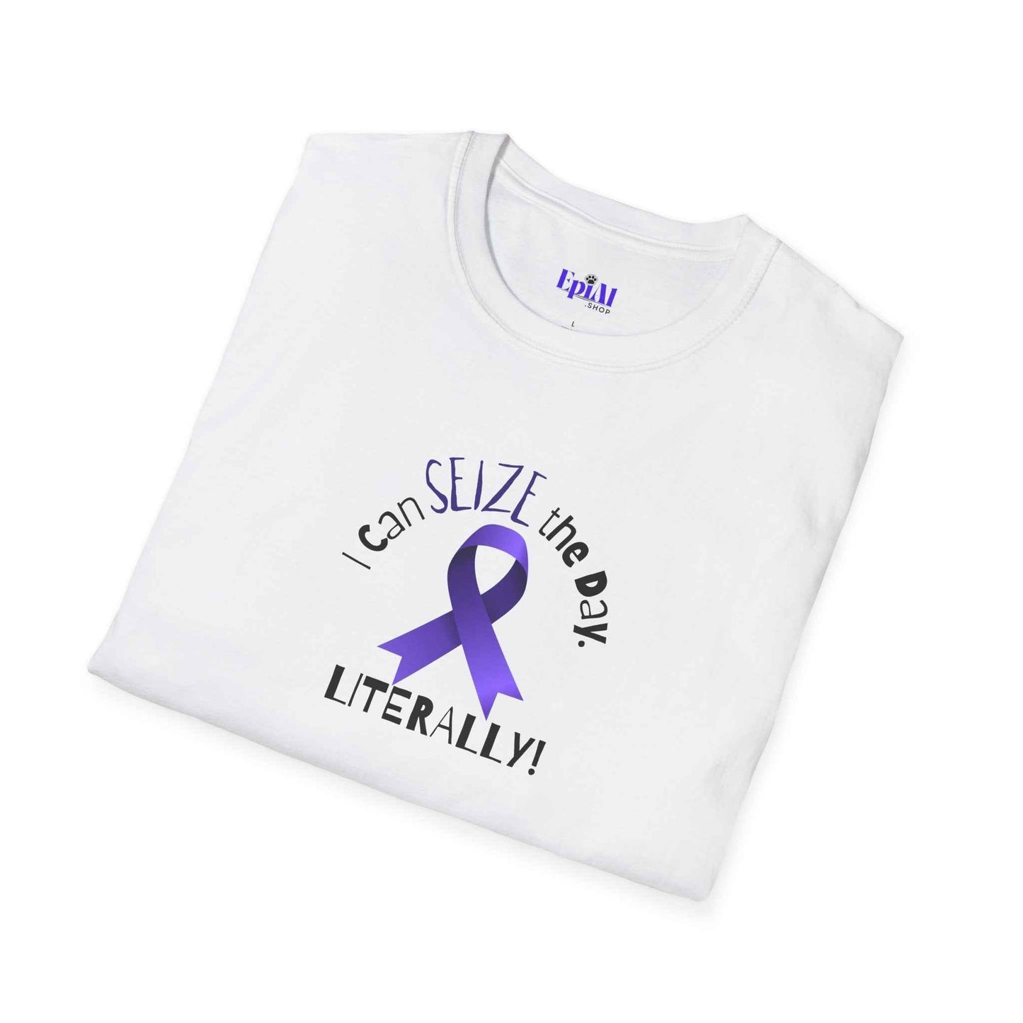 Epilepsy Awareness Pin Button - Seize the Day