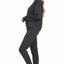 Ensemble Sweatshirt à Col Montant et Joggers Zenana