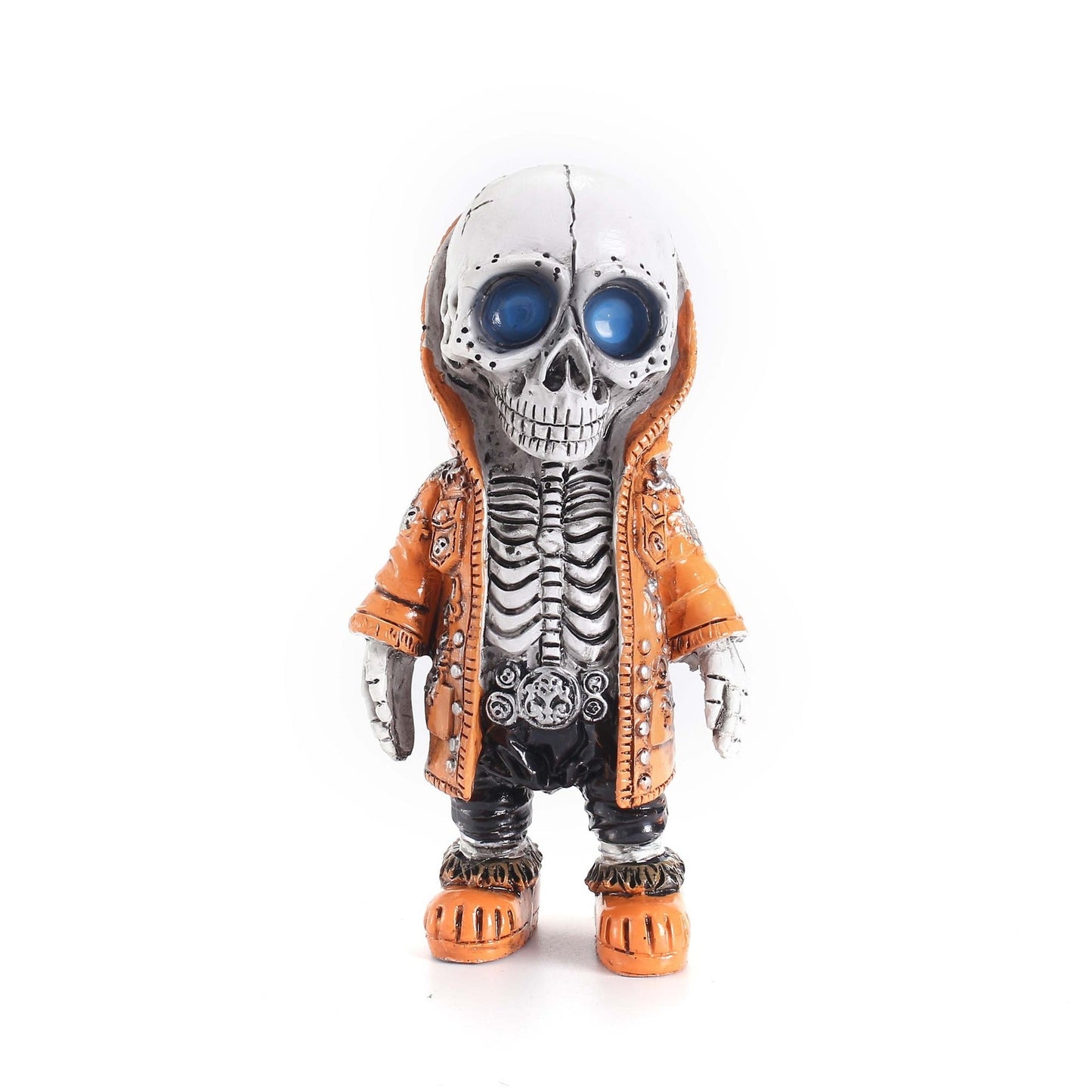 Halloween Decoration Skeleton Doll Resin Craft Decoration Home Bookshelf Art Creative Decoration - Korvel