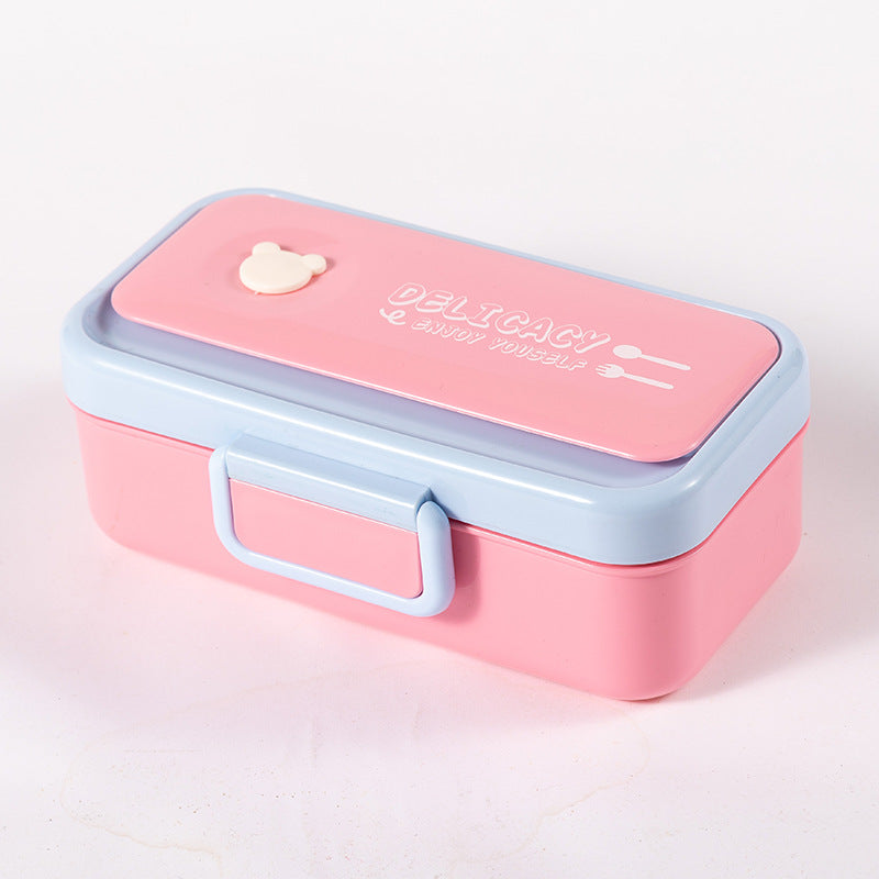 Boîte à lunch mignonne et cartoon, micro-ondable - Portable et élégante