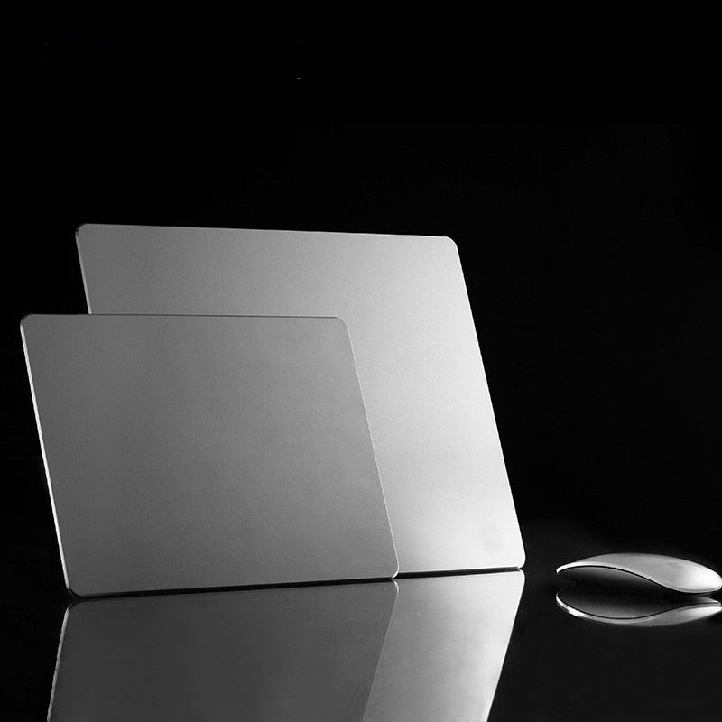 Premium Aluminum Alloy Mouse Pad - Sleek & Durable Design