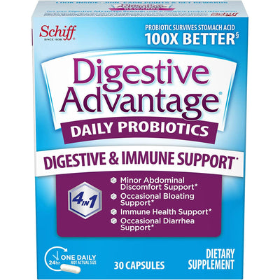 Digestive Advantage Daily Probiotic - 30 Capsules