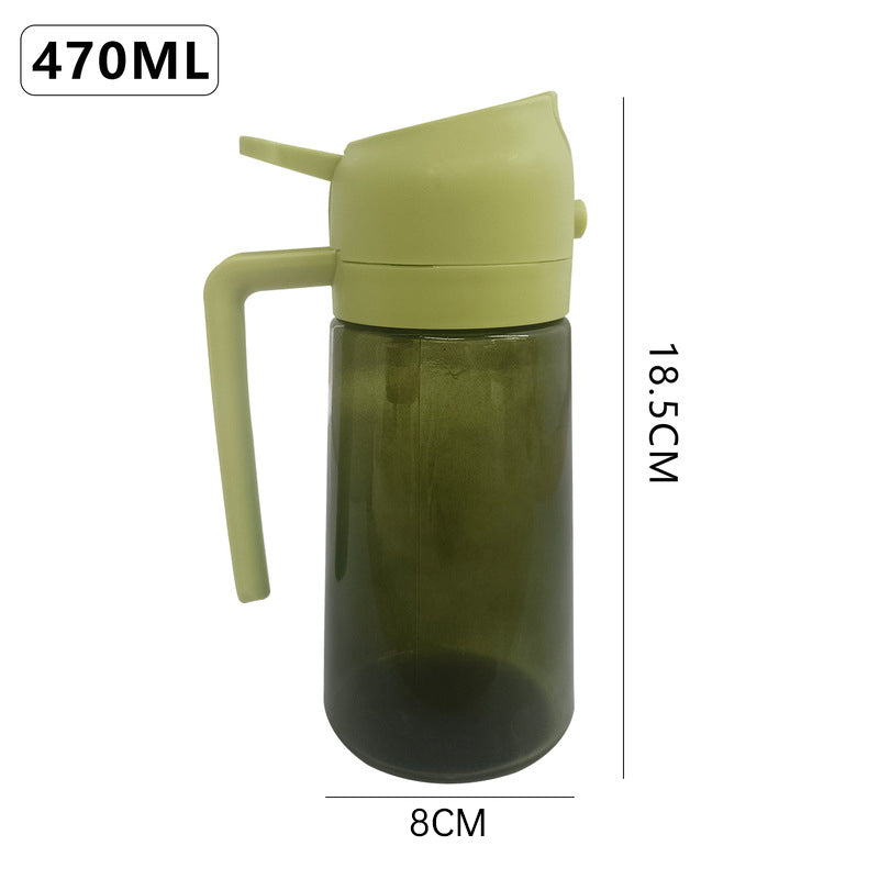 2-in-1 Kitchen Olive Oil Dispenser, Oil Sprayer, Grilling & Picnic Tools - Korvel