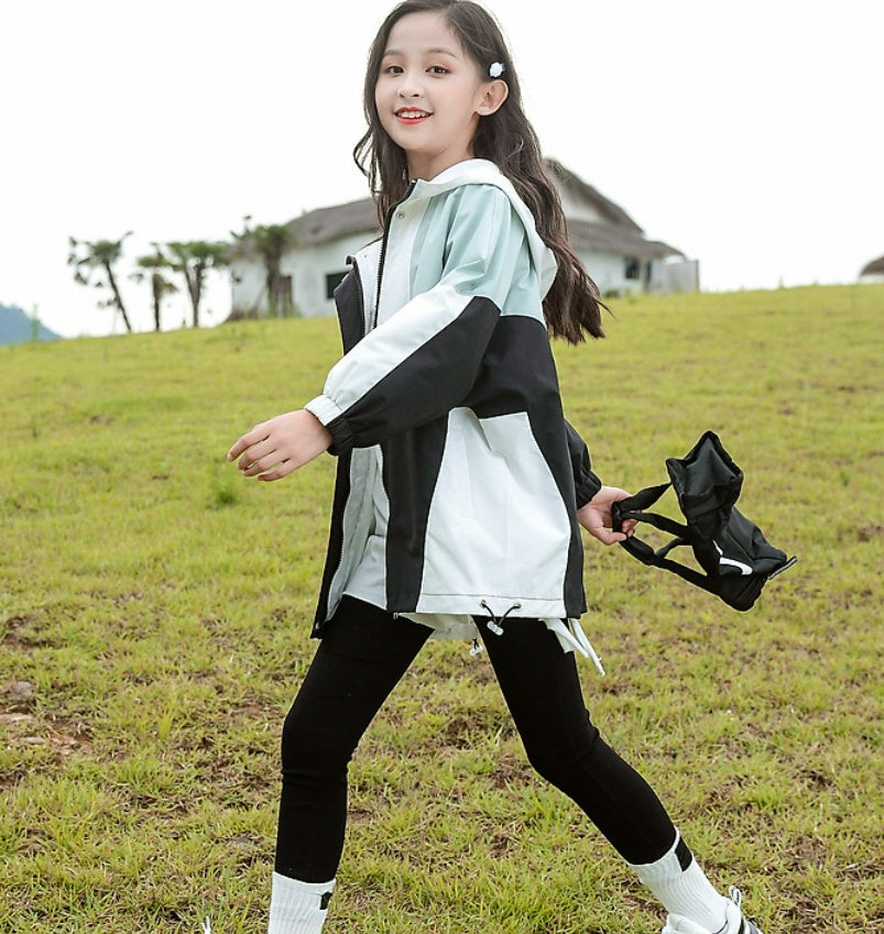 Children's Spring Trench Coat - Stylish & Comfortable