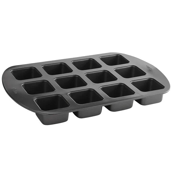 Wilton 12-Compartment Non-Stick Steel Brownie Pan