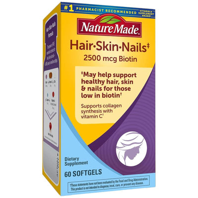 Nature Made Biotin Softgels for Healthy Hair, Skin & Nails