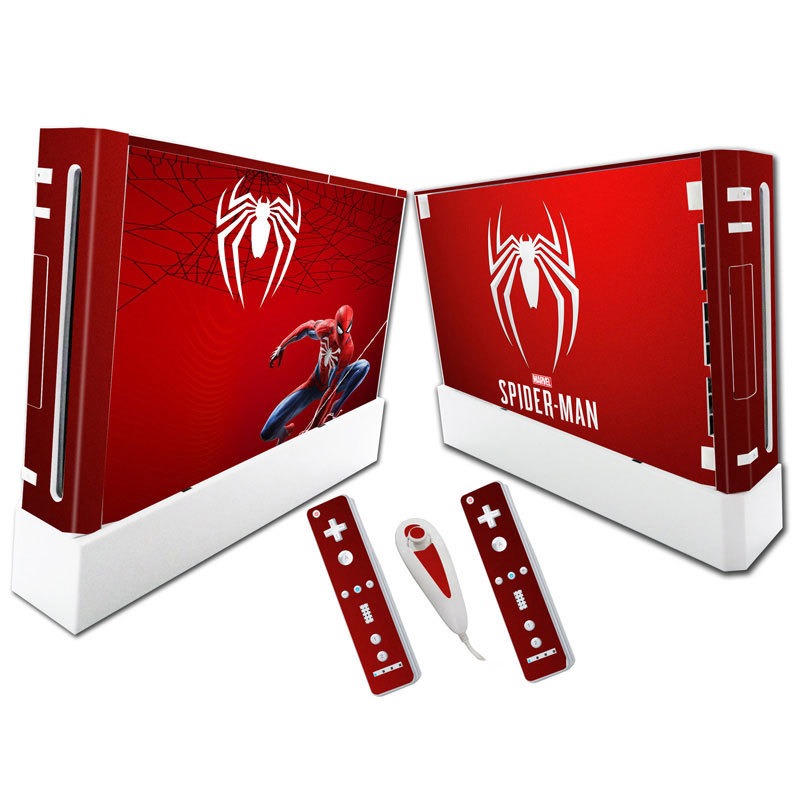 Peau de Console Wii Spider-Man Fortress Night - Styles Multiples