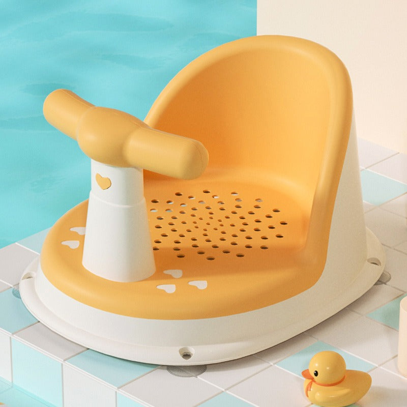Baby shower chair children's shower artifact shower bench adjustable seat support baby bathtub bracket anti slip shower bench - Korvel