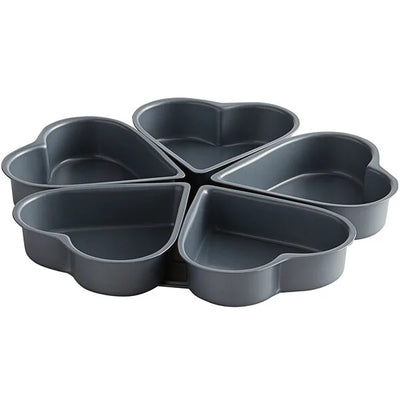 Fox Run Non-Stick Carbon Steel Heart Shaped Cake Pan