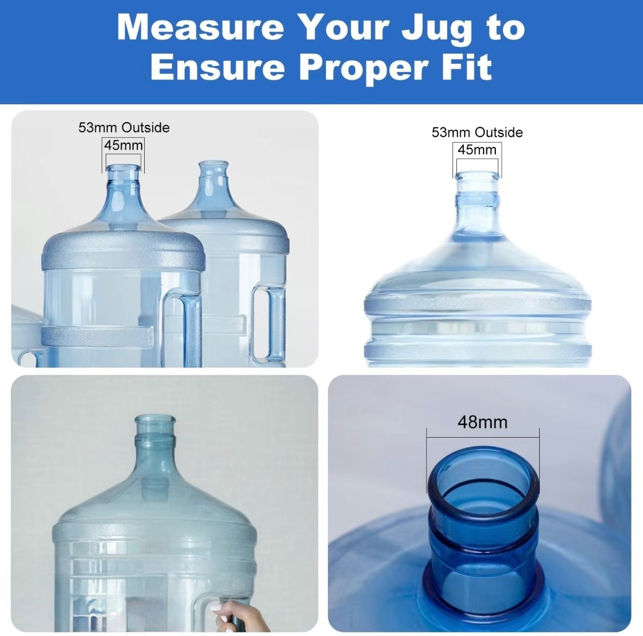 AquaSeal Jug Caps - Korvel