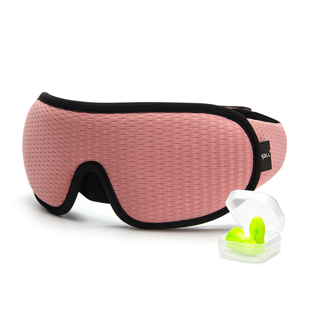 Premium 3D Sleeping Eye Mask with Earplugs