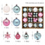 Christmas decoration 6cm electroplated ball plastic ball special-shaped painted Christmas ball gift Christmas tree pendant - Korvel