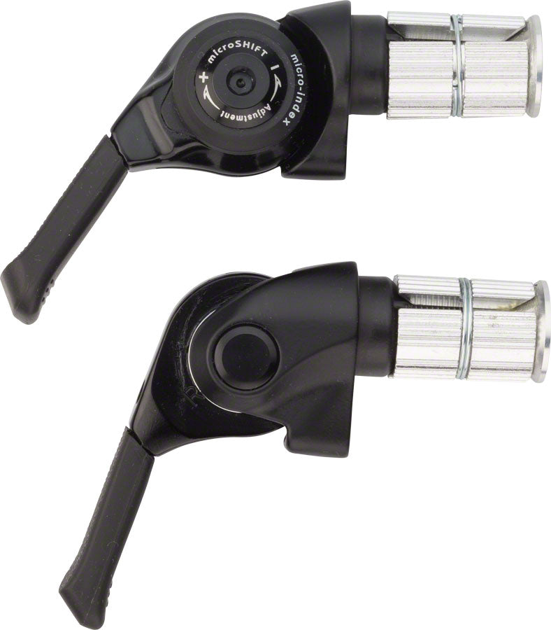 Ensemble de dérailleurs à manette de bar end microSHIFT 10 vitesses pour VTT
